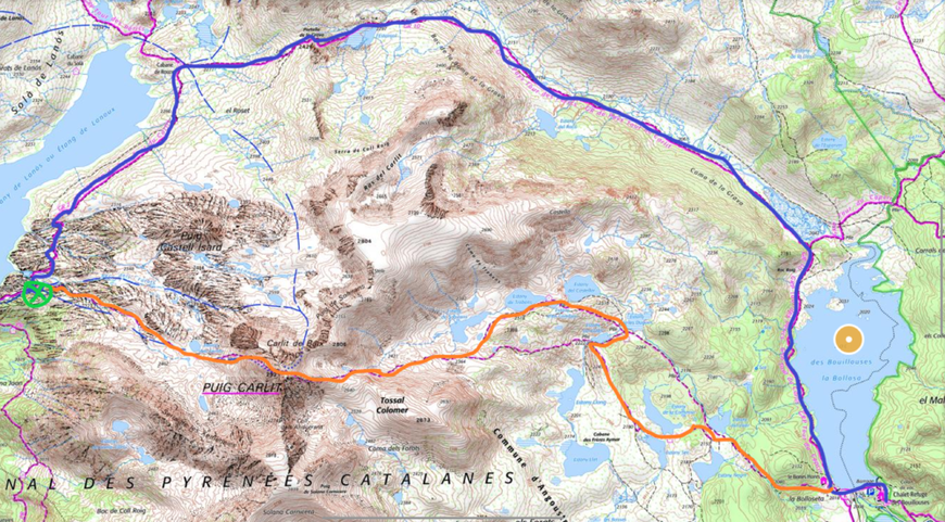 tour bouillouses-lanoux-carlit tour bouillouses-lanoux-carlit